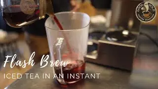 Flash Brewed Iced Tea - How to Make Iced Tea with a traditional coffee brewer in an Instant!
