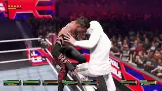 Royal Rumble vs All Youtubers from Indonesian & NY in WWE 2K25