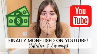 FINALLY MONETISED ON YOUTUBE! Statistics & Earnings! How Much YouTube Paid Me For 3 Months Monetized