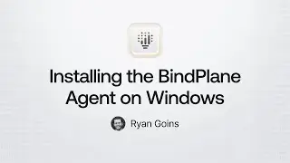 Install the BindPlane Agent on Windows