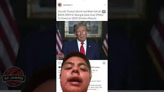 Trump bail bond 200k #fulton #youngthug #jail #viral #unclesam #tiktok #trump2024campaign