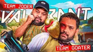 IT&rsquo;S TEAM JODDERS VS. TEAM GOATERS ft. @TbOnetv  😂🤣 | A New Valorant Highlight Video