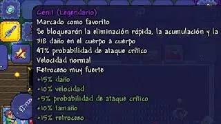 haciendo la cenit (terraria)