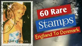 Most Expensive Stamps UK To Denmark | World Rare Postage Stamp Value