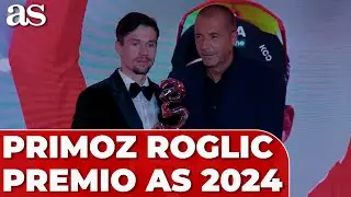 PRIMOZ ROGLIG, PREMIOS AS DEL DEPORTE 2024: DISCURSO GALARD&Oacute;N