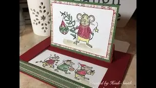 How to make a Landscape Pop up Slider Card with Stampin' Up! Fun Fold CRAFT HOW TO Fun fold #24