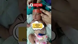 HOW TO MEASURE HEAD CIRCUMFERANCE #head #size #baby #shortvideo