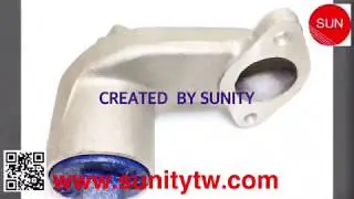 TAIWAN SUNITY - WATER FEEDER ASSY. WATER SUPPLY PORT 704207-44540 for yanmar TS60 diesel engine