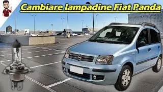 Cambiare lampadine abbagliante ed annabbagliante Fiat Panda dal 2003 al 2012