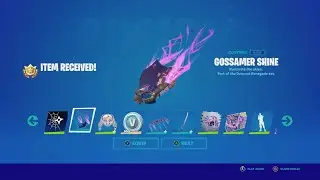 How to Unlock Gossamer Shine Contrail in Fortnite | Battle Pass Rewards Page 8