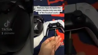 How To Tell If Your PS5 Headphone Jack Stopped Working 😬😬 #gaming #playstation #ps5 #howto