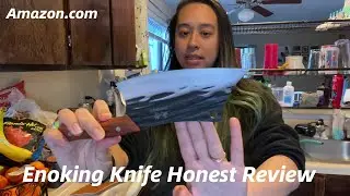 Честный обзор кованого поварского ножа Enoking Meat Cleaver | Нож Enoking
