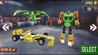 Eagle Robot Car Games &ndash; Formula Car Robot Games 2020 #4 - Android Gameplay