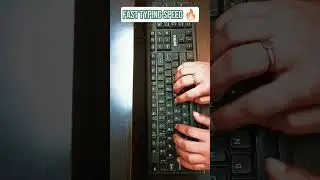 50wpm computer typing speed practice for up police computer operator #typingmaster #practice