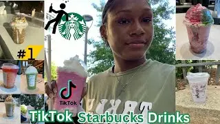 TESTING VIRAL TIKTOK STARBUCKS DRINKS **SHOCKING**