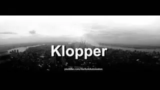 Как произносится Klopper на немецком языке?