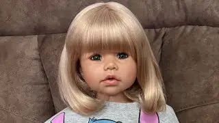 My new doll I got for Christmas || Thank you mom! 
