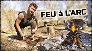 Comment faire du Feu par Friction à l'Arc 🔥