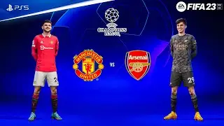 FIFA 23 - Manchester United vs Arsenal Ft. Mount, Havertz, Declan Rice, | PS5&trade; Gameplay [4K60]