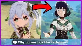 Dendro Archon Kusanali uses Katherynes body - Genshin Impact 3.0