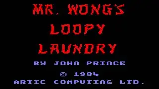 [Amstrad CPC] Mr. Wong's Loopy Laundry - Longplay