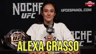 Alexa Grasso on Sphere, Trilogy with Shevchenko, Says Sean and Merab Are Equally Mexican | Noche UFC