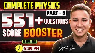 551+ Physics Question Score Booster Series | Class 10 Physics | Pre Boards Exam 2025 | Alok Sir