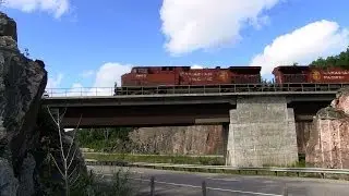 CP 8603 at Payne Lake (09JUL2014)