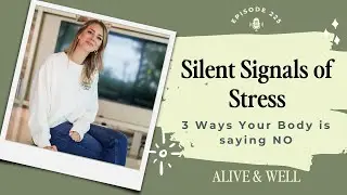 Silent Signs of Stress: 3 Ways Your Body is Saying No