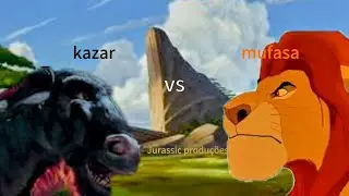 kazar vs mufasa um trauma do passado ( parte 2 de Simba vs Alex o le&atilde;o)
