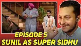 Sunil Grover As Super Sidhu | The Great Indian Kapil Show 4 Ep 5 | Sunil Epic Sidhu Paaji Mimicry
