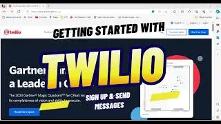 TWILIO API - REGISTER - LOGIN - SMS SENDING