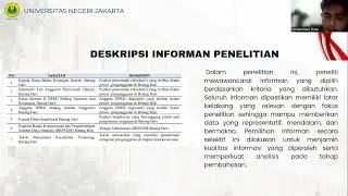 PRESENTASI HASIL DAN PEMBAHASAN TESIS - BAHASA INDONESIA