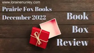 December 2022 Prairie Fox Book Box Unboxing