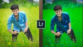 Lightroom green colour stylish🔥editing tutorial // He amit editing