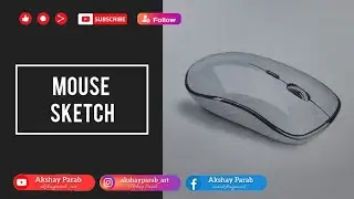How to Draw a Mouse | Realistic Mouse Drawing | Sketch of Mouse #mouse #sketch #art #drawing