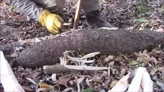 Hardwoodsman Challenge - Splitwood Fire with Full Size Axe