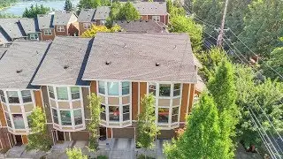 Spacious Townhome near Portland's South Waterfront ~ Video of 4124 SW Corbett Ave. #27