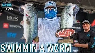 SWIMMING A WORM with MATT BATY | Learning Southeastern Fisheries | MLF Toyota Series Angler