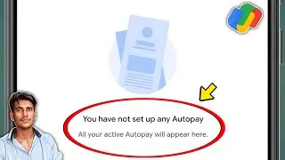 You have not set up any Autopay | All your active Autopay will appear here