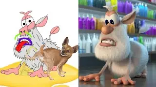 Laugh with Booba Bubble Gum - Supermarket Funny Drawing Meme video| Funny Cartoon compilation P-2😂🤣