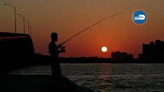 Photo Animation - Fishing at Sunset