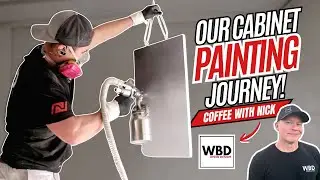 How We Became Experts in Cabinet Painting &mdash; The Walls by Design Story | Coffee With Nick