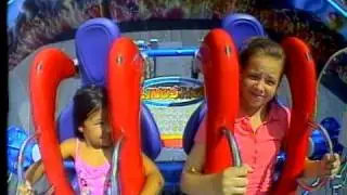 Abby on the sling shot