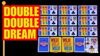 ACES as far as the eyes can see. Wild, Wild, Wild Double Double Bonus Video Poker - 10 handed