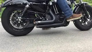SPORTSTER 48   ORIGINAL UND V&H SHORT SHOTS MIT THOR CAT IM VERGLEICH