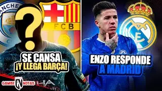 Se cansa del City y Barça lo ficharía |Madrid recibe respuesta por Enzo| ¡Se quieren robar a Julián!
