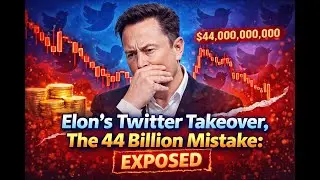 Elon's Twitter Takeover, The 44 Billion Mistake EXPOSED