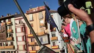 CHUPINAZO Y TRADICIONAL BAJADA DE LA RUA