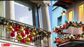 IDEAS de Balcones Navide&ntilde;os 🌲2024